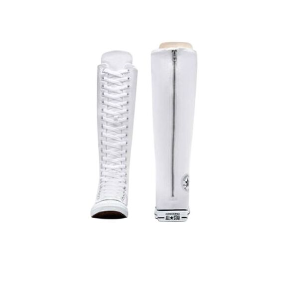 Women's Converse Chuck Taylor All Star XX-Hi Sneakers White Extra High Size 9.5 - Picture 6 of 7